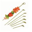 PacknWood 209BBBCL150, 5.9-Inch Knotted Bamboo Skewers, Green, 2000/CS