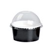 PacknWood 209POPETL80D, Clear PET Dome Lid for 210POC151N & 210POB151, 1000/CS