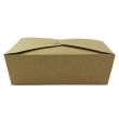 PacknWood 210B2C22K, 8.45x6.2x1.75-Inch 2-Compartment Kraft Cardboard Meal Box, 200/CS