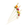 PacknWood 210BBFLEUR, 4.75-Inch "Flower" Bamboo Skewers (Assorted Colors), 2000/CS