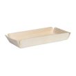 PacknWood 210BBT90, 9x4.5x1-Inch "Canada" Paper Lined Wooden Tray, 360/CS