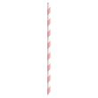 PacknWood 210CHP19PINKW, 7.75x0.23-Inch Pink & White Striped Paper Straws - Wrapped, 3000/CS