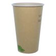 PacknWood 210GCZEN16, 16 Oz Zen Kraft Recyclable Paper Cup, 1000/CS