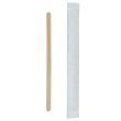 PacknWood 210SPATB11E, 4-inch Individually Wrapped Wooden Coffee Stirrers, 10000/CS