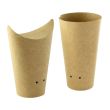 PacknWood 210TPASK16K, 12 Oz Closable Perforated Kraft Snack Cup, 1000/CS