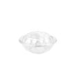 SafePro 24SW150, 24 Oz Clear PET Swirl Bowl with Lid Combo, 150/CS