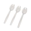 Fineline Settings 2502-CL, 7-inch Flairware Extra Heavy Clear Polystyrene Spoons, 1000/CS