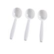 Fineline Settings 2505-WH, 6.5-inch Flairware Extra Heavy White Polystyrene Soup Spoons, 1000/CS