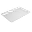 Fineline Settings 293-CL, 9x13-inch Flairware Polystyrene Clear Serving Tray, 99/CS