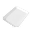 CKF 2SW, 8.25x5.75x0.5-Inch #2S White Foam Meat Trays, 500/PK