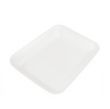 CKF 2W, 8.25x5.75x0.75-Inch #2 White Foam Meat Trays, 500/PK