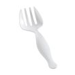 Fineline Settings 3301-WH, 8.5-inch Platter Pleasers White Individually Wrapped Serving Fork, 144/CS