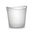 Fineline Settings 3404-X, 1 Gallon Platter Pleasers Clear Oval Plastic Ice Bucket