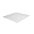 Fineline Settings SQ4212.WH, 12x12-Inch Platter Pleasers White Plastic Square Trays, 25/CS