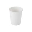 SafePro 378W, 8 Oz White Hot Paper Cups, 1000/CS