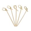 B614 4-Inch Knotted Bamboo Skewers, 50/PK
