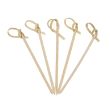 B615 4.5-Inch Knotted Bamboo Skewers, 100/PK