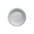 SafePro 7PLP, 7-Inch White Round Plastic Plate, 800/CS
