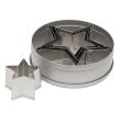 Ateco 7805, Plain Star Cutters, Set of 6