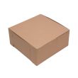 885CK, 8x8x5-Inch Kraft 1-pc Lock Corner Kraft Cake Box, 100/BD