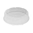 Fineline Settings 9601-L, 16-Inch Platter Pleasers Clear Round Dome PET Lids, 25/CS