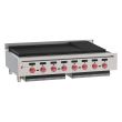 Wolf ACB47, 46.88-Inch Gas Countertop Medium Duty Radiant Charbroiler with Infinite Control 