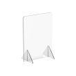 Winco ACSS-2432, 24x32x14-Inch Clear Acrylic Countertop Safety Shield