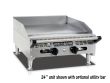 American Range AEMG-48, 48-inch Heavy Duty Manual Gas Griddle with Stainless Steel Plate