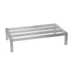 Winco ASDR-2036, 20x36x8-Inch Aluminum Dunnage Rack, Welded Structure, NSF
