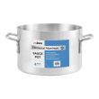 Winco ASSP-20, 20-Quart Elemental Aluminum Sauce Pot, 4 mm Thickness, NSF