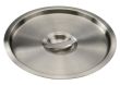 Winco BAMN-12C, 10-Inch Dia 12-Quart Stainless Steel Bain Marie Pot Cover, NSF