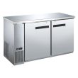 Universal Coolers BBCI-6024, 60-inch Stainless Steel Solid Door Back Bar Refrigerator