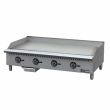 Admiral Craft BDCTG-48T, 48-inch Black Diamond Countertop Gas Griddle with Thermostatic Controls, 120,000 BTU