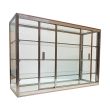 Carib 10S, 18x24-Inch 4-Compartment Display Case with Sliding Door