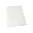 Winco CBI-1520, 15x20x0.5-Inch Grooved White Cutting Board, NSF