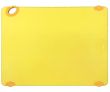 Winco CBK-1824YL 18x24x0.5-Inch STATIK BOARD™ Yellow Cutting Board with Hook, EA