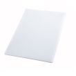 Winco CBWT-1218, 12x18x0.5-Inch White Cutting Board, NSF