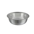 Winco CCOD-15S, 15-Inch Diameter Stainless Steel Chinese Colander with 2.5 mm Holes