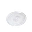 Fineline Settings CCS1400.CL, 14-inch Platter Pleasers Polystyrene Clear Scalloped Tray, 50/CS