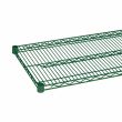Thunder Group CMEP1460, 14"x60" Epoxy Coated Wire Shelf with 4 Sets of Plastic Clips