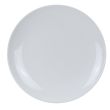Yanco CO-109 9-Inch Coupe Melamine Round White Plate, 24/CS