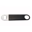 Winco CO-301PK, Coated Flat Can Opener with PVC, Black