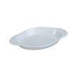 Yanco CO-8-P 8 Oz 8.5x4.25x1.125-Inch Porcelain Welsh Rabbit Oval Super White China Dish, 36/CS