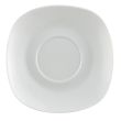 C.A.C. COP-SQ2, 5.75-Inch Porcelain Square Saucer For COP-SQ1, 3 DZ/CS