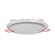 Winco CSPP-35, 35.5-Inch Paella Pan, Polished Carbon Steel