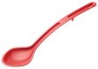 Winco CVSS-13R 13-Inch CURV™ Red Polycarbonate Serving Spoon, EA