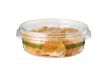 World Centric DC-CS-8, 8-Ounce Ingeo Clear Round Deli Containers, 1000/CS, ASTM, BPI (LIDS ARE SOLD SEPARATELY)