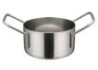 Winco DCWE-102S, 3.12-Inch Dia Stainless Steel Mini Casserole Pot, 2 Handles