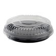 Fineline Settings DDLS312.L, 12-inch Platter Pleasers PETE Low Dome Lid with Nesting Ring, 50/CS