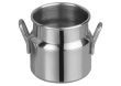 Winco DDSD-101S, 2-Inch Dia Stainless Steel Mini Milk Can, 2 Handles
